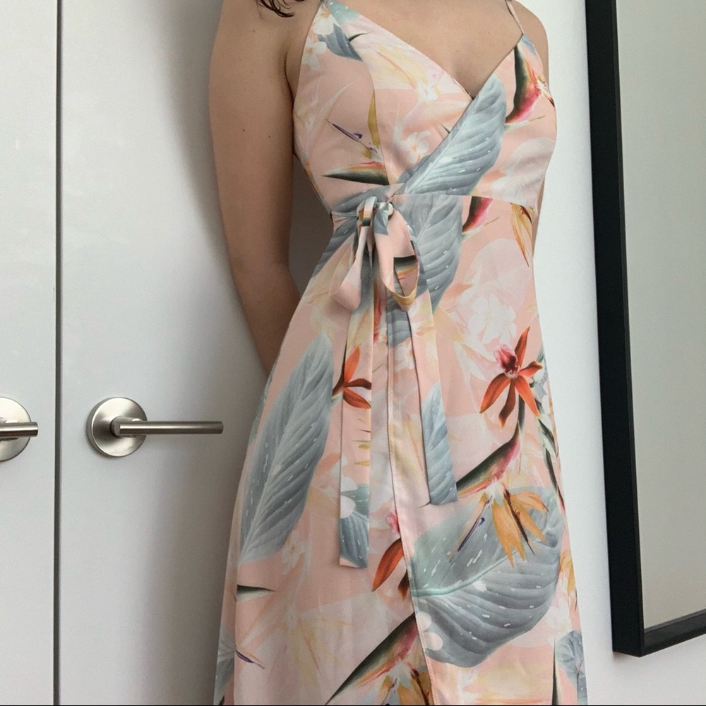 floral midi/maxi dress 🤍✨